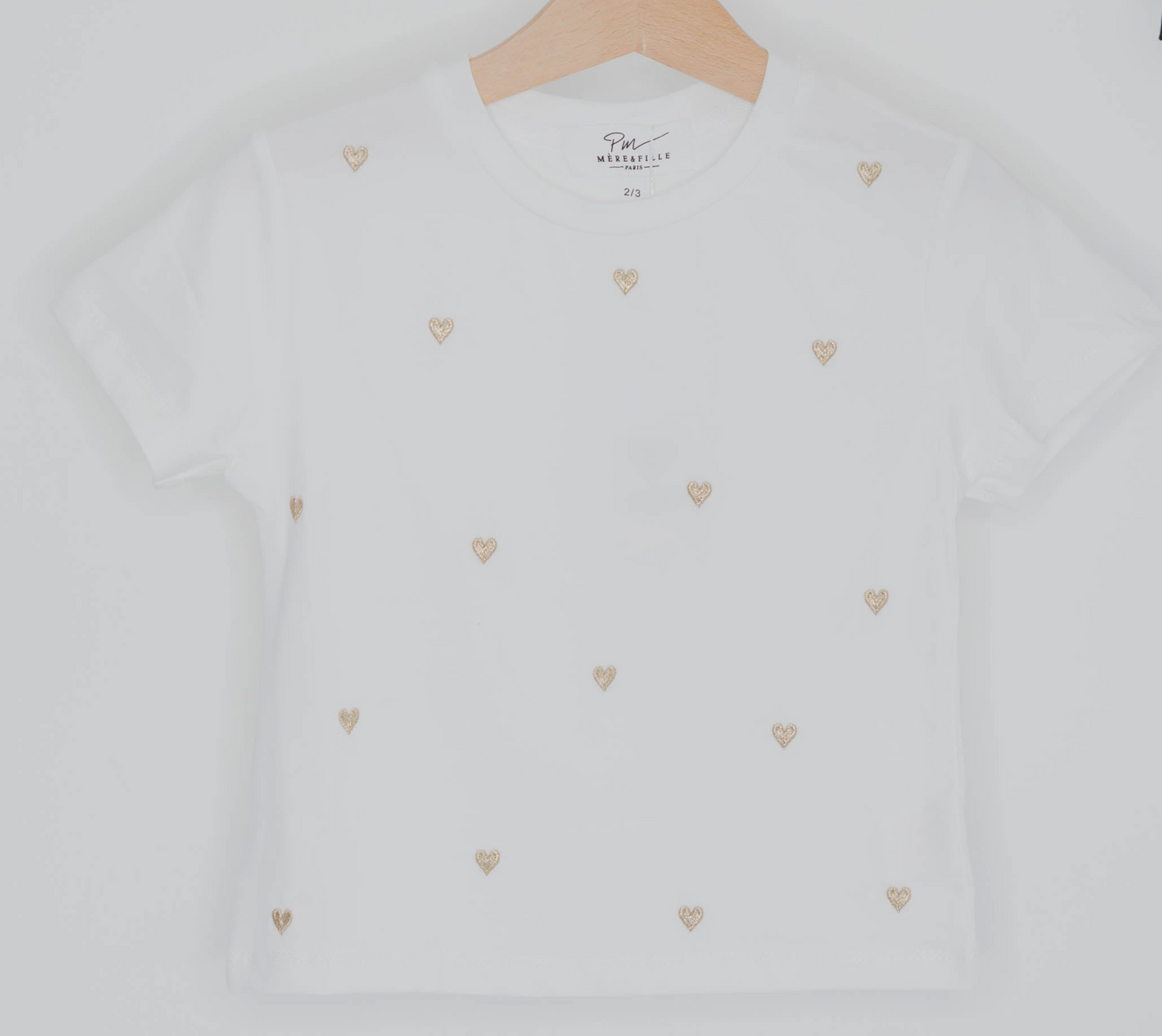 Tee-shirt petits cœur